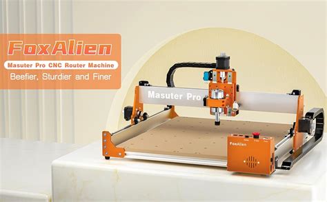 FoxAlien Masuter Pro CNC Router Machine, Upgraded 3